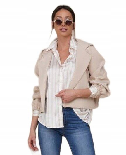 By O La La! Pruhovaná Košile Amelia Smetana/béžová M 38