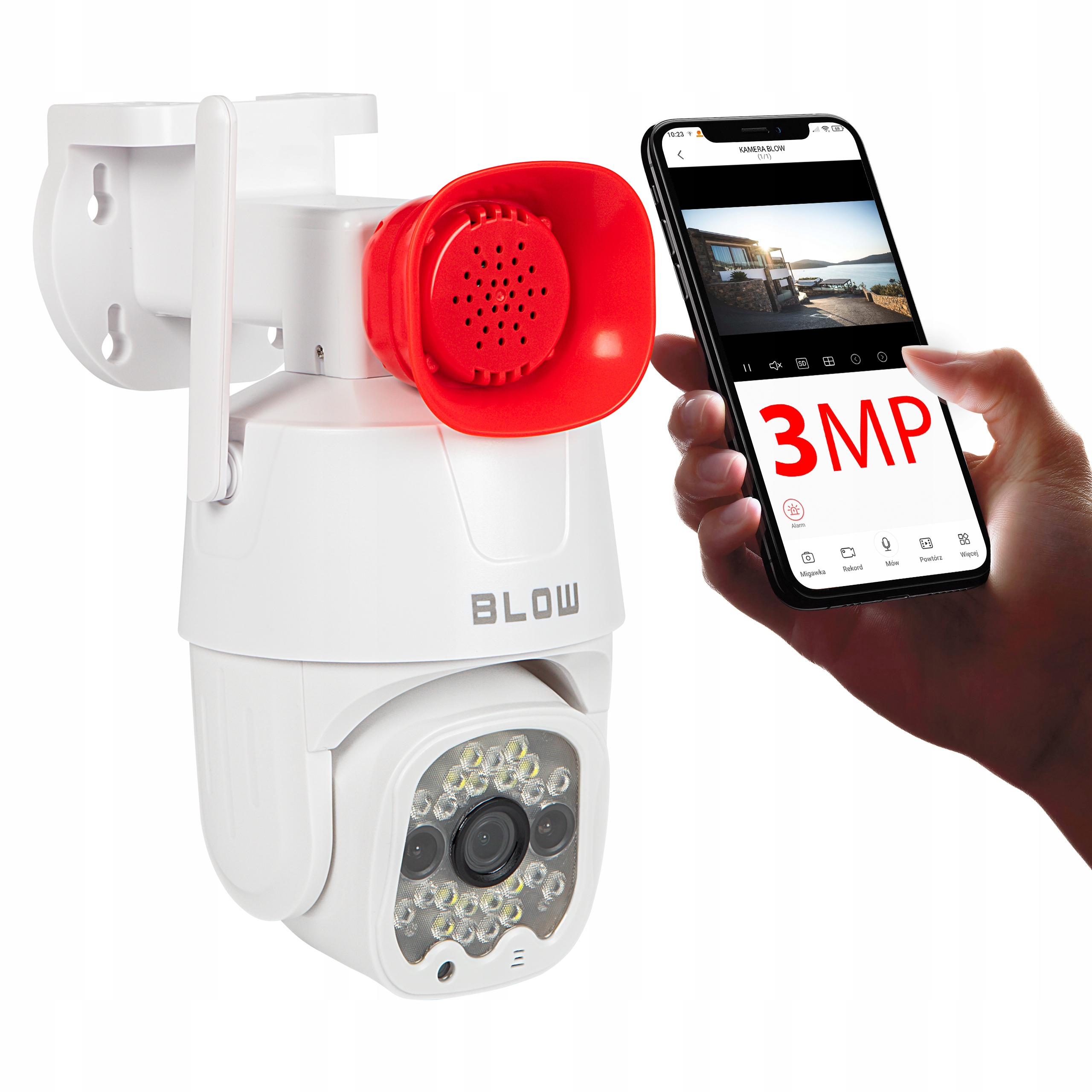 Kamera IP zewnętrzna Blow H-323