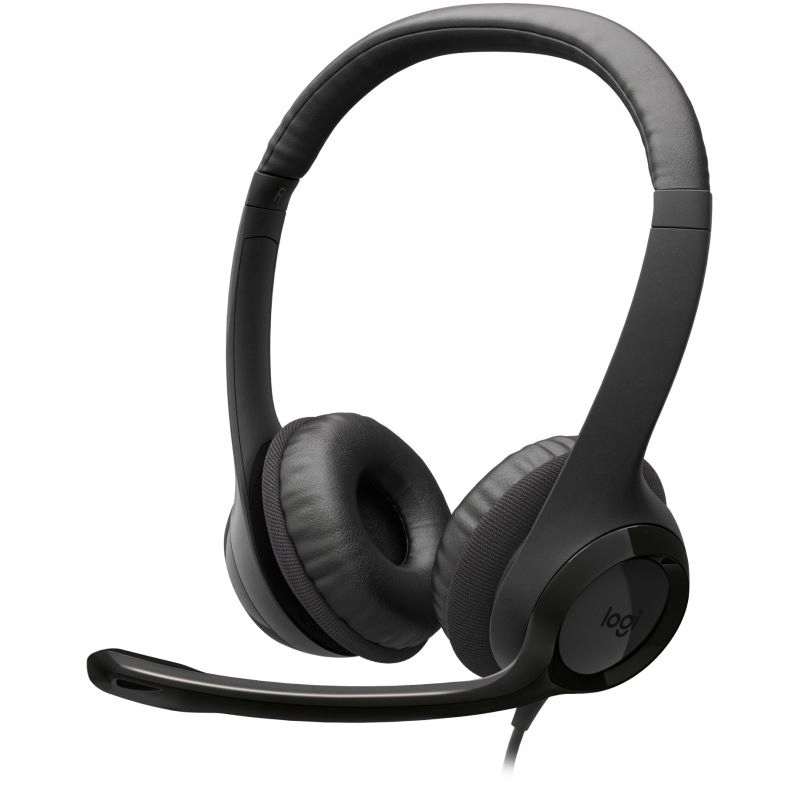 Logitech kabelový Usb-c Headset H390 černá