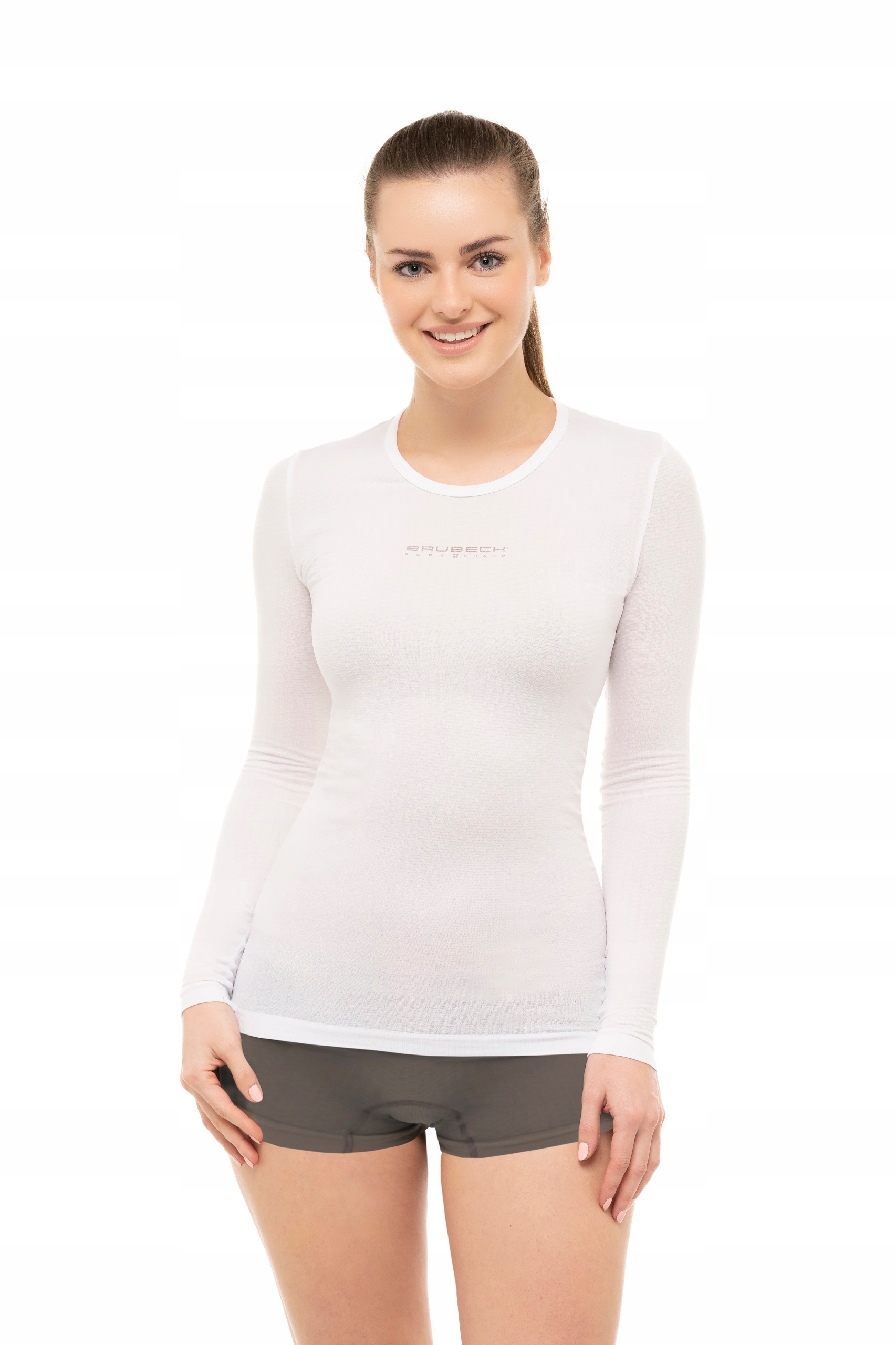 BRUBECK BASE LAYER KOSZULKA TERMOAKTYWNA UNISEX DŁUGI RĘKAW POTÓWKA XXL