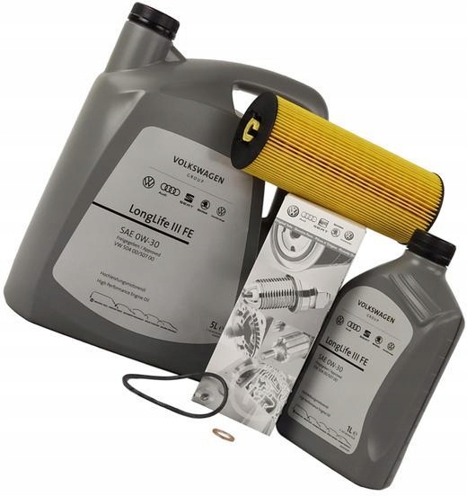 OE VAG FILTR+OLEJ 0W30 6L VW PASSAT B5FL 2.5 TDI