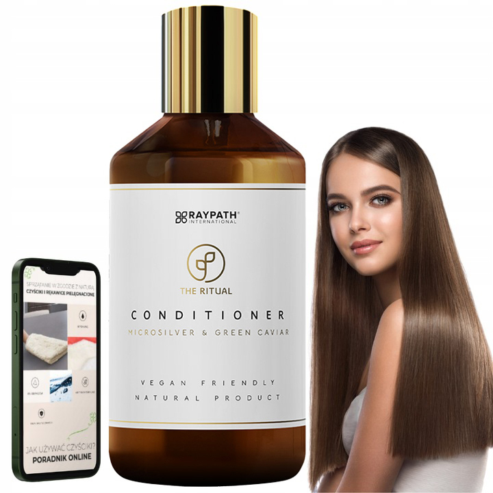 Raypath Regenerační Kondicionér S Mikrostříbrem A Kaviárem Z Mořských Řas 300 ml