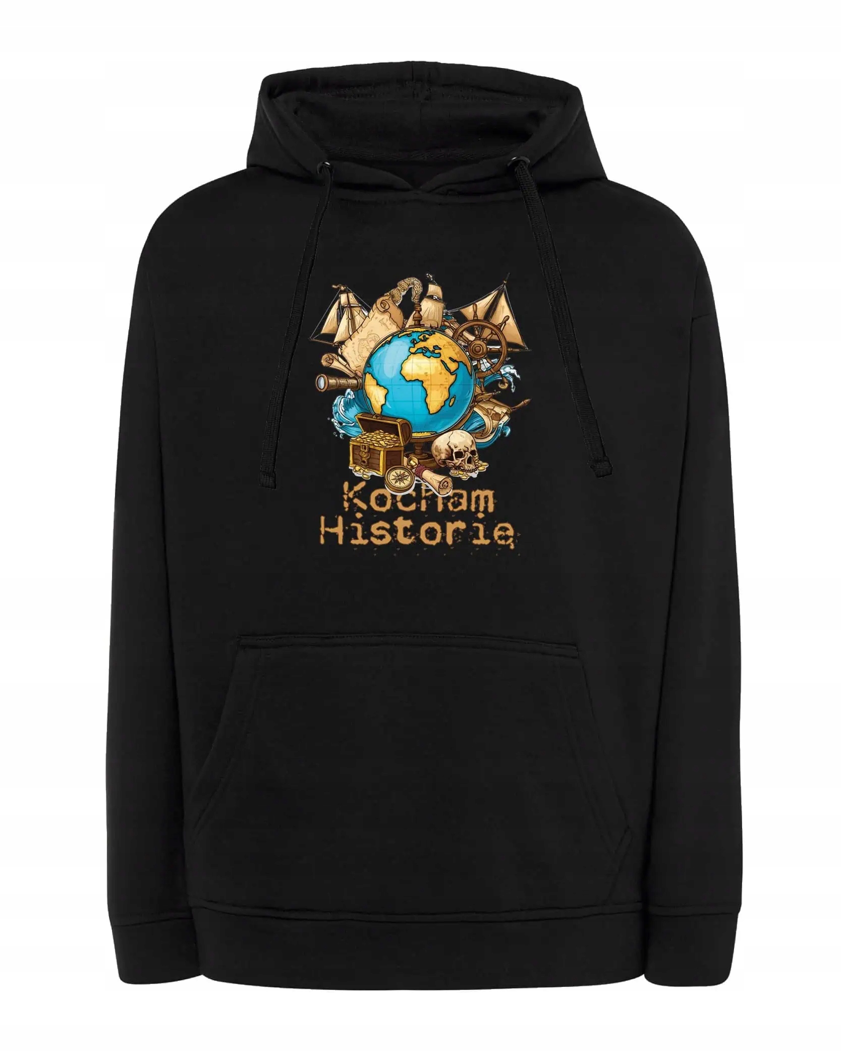 Mikina s kapucí Den učitelů Historie Dárek Černá M