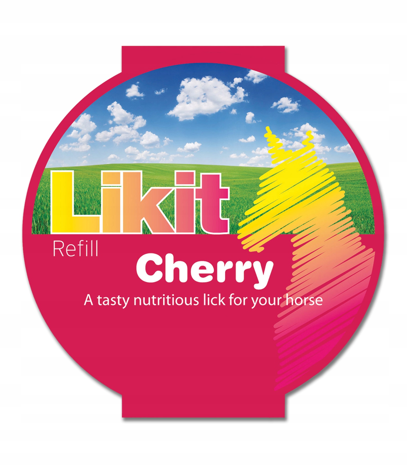 LIKIT Lizawka dla konia /wkład 250g CHERRY