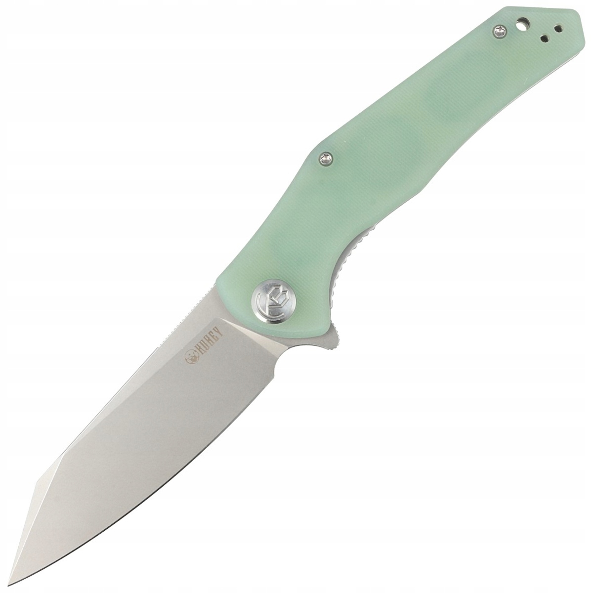 Nůž Kubey Edc Flash Jade G10, Bead Blasted AUS-10 (KU158I)