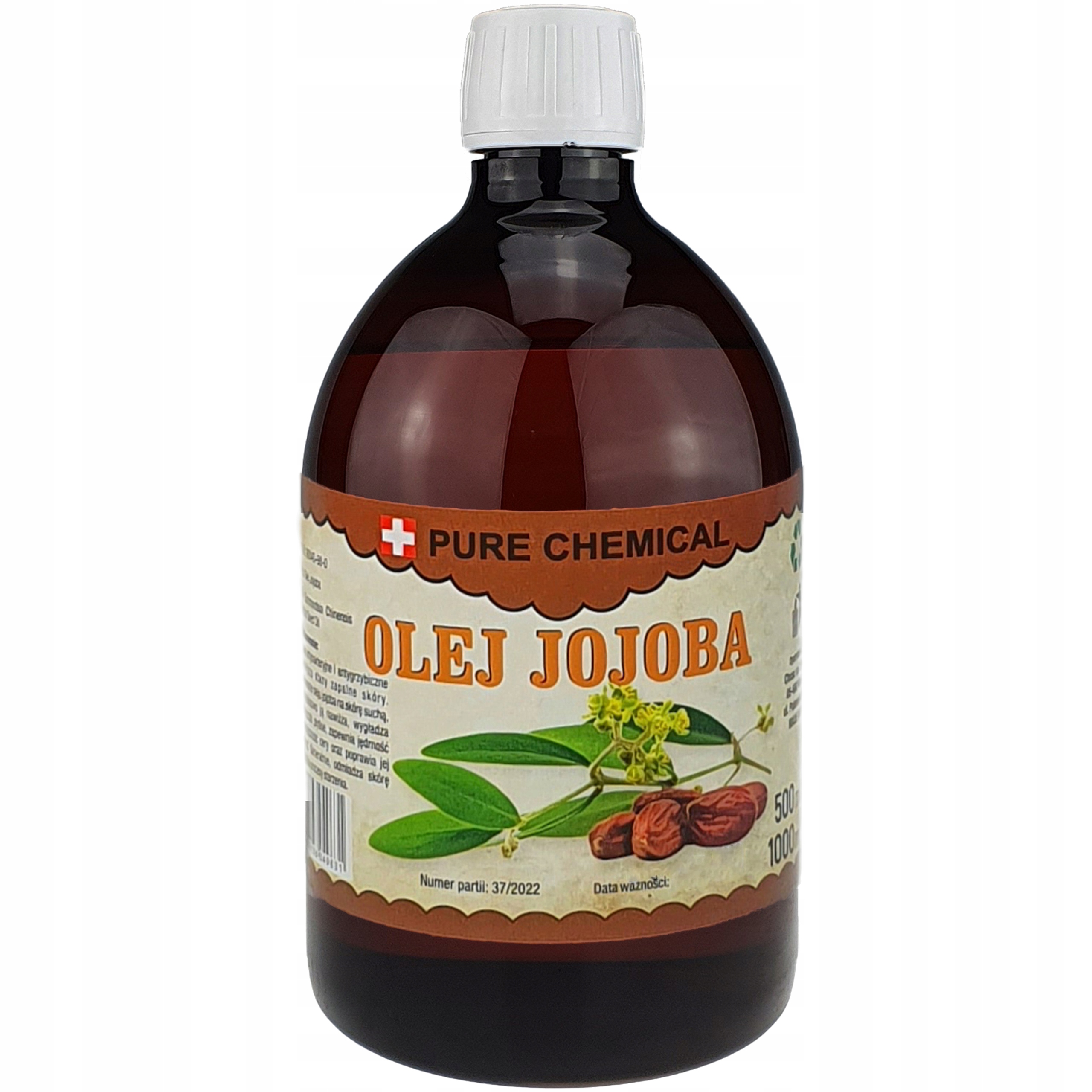 

Olejek Jojoba Zimnotłoczony Naturalny 500ml