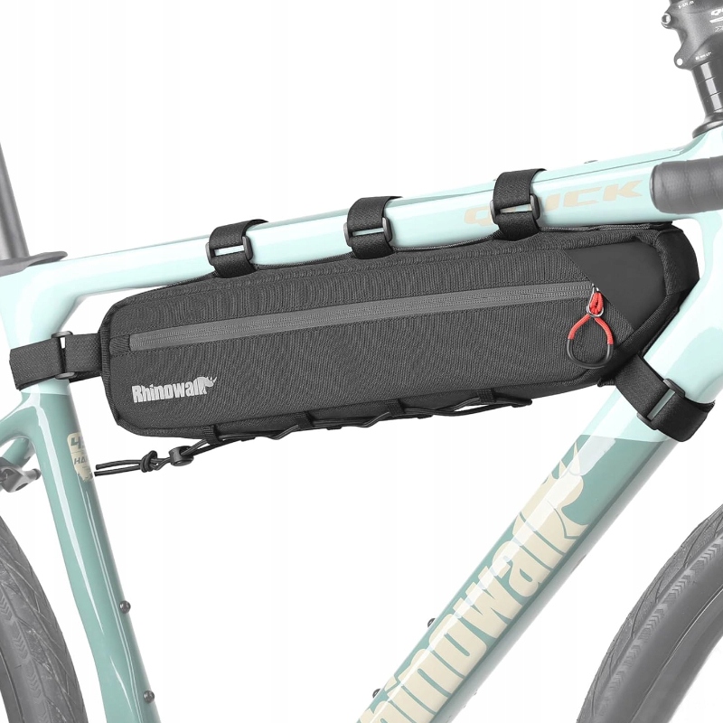 Rhinowalk Torba Rowerowa Na Ramę Wodoodporna Lekka Sakwa Do Ramy 2,1L Długa