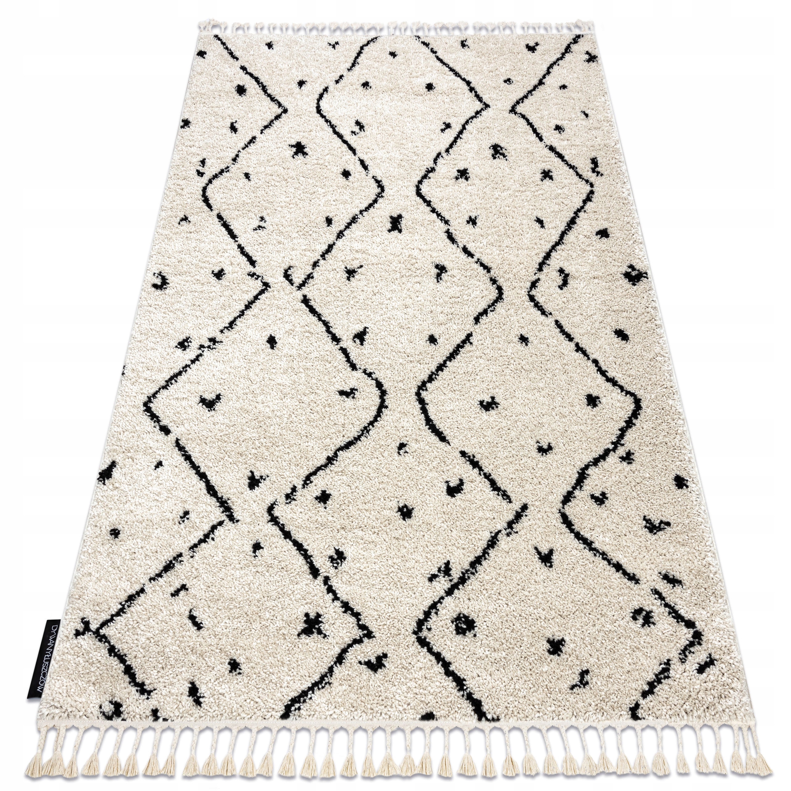 

Dywan Berberyjski 120x170 Zygzak krem #GR4001