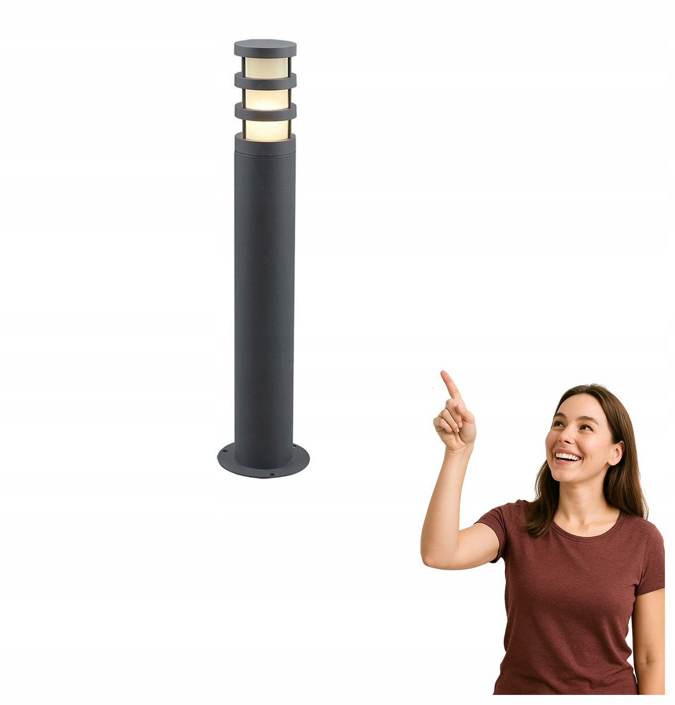 Vonkajšia záhradná lampa Norin I 4446 Nowodvorski