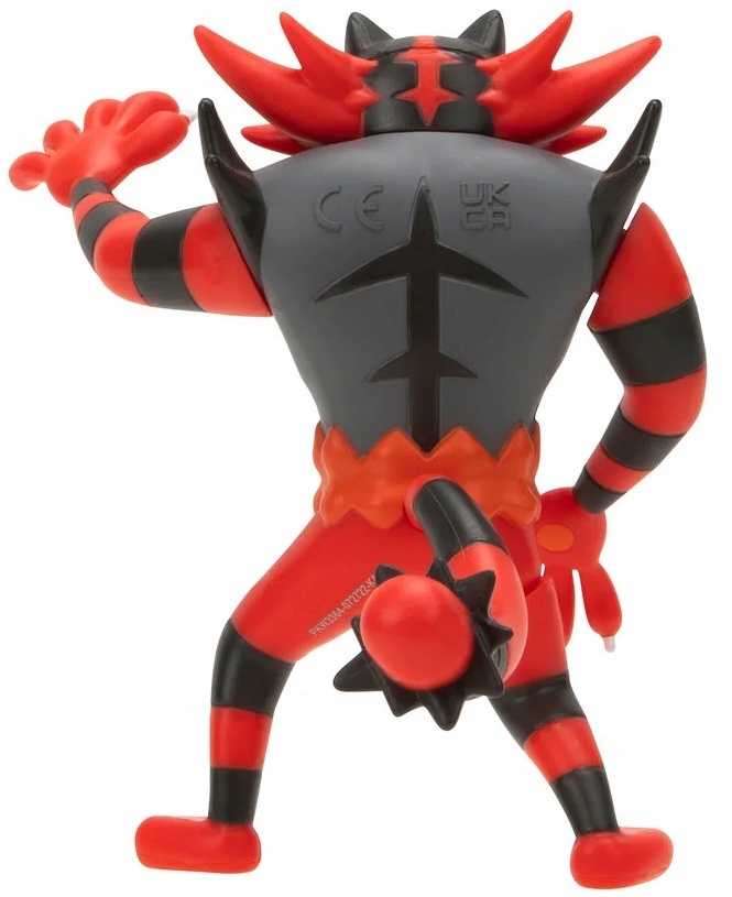 Figurka Pokemon Incineroar Bitewna z Funkcją Ataku Ruchoma Wiek dziecka 4 lata +