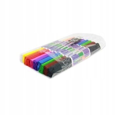 Bibuła marszczona Wielokolorowy krótka Penword