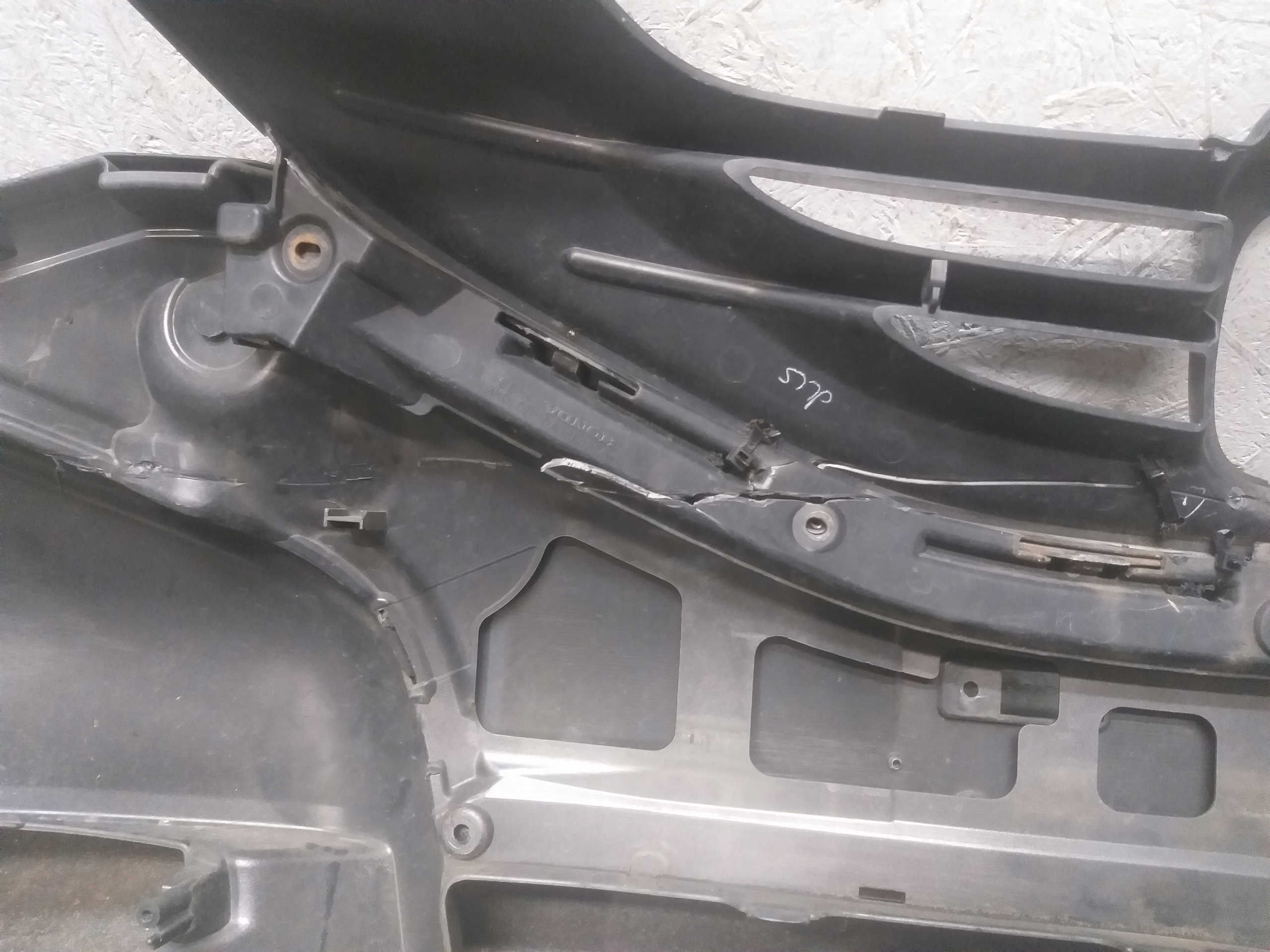 bumper front HONDA CIVIC IX 9 12-15