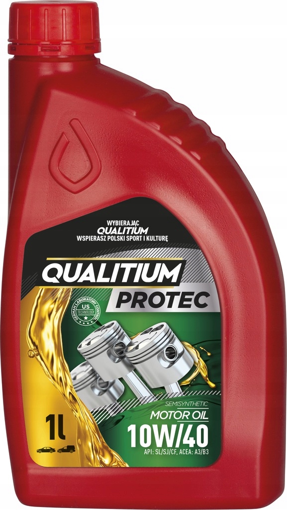 

Olej Półsyntetyczny 10W40 Qualitium Protec 1L