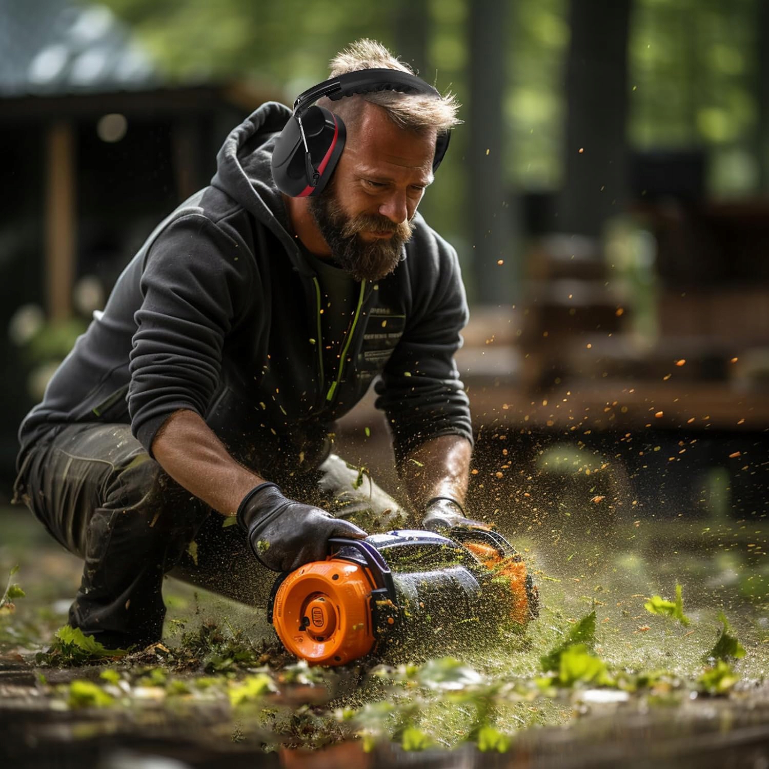NAUSZNIKI OCHRONNE 32DB Z REDUKCJĄ HAŁASU CHRONIĄCE SŁUCH REGULOWANY PAŁĄK Kod producenta H3202140504107H
