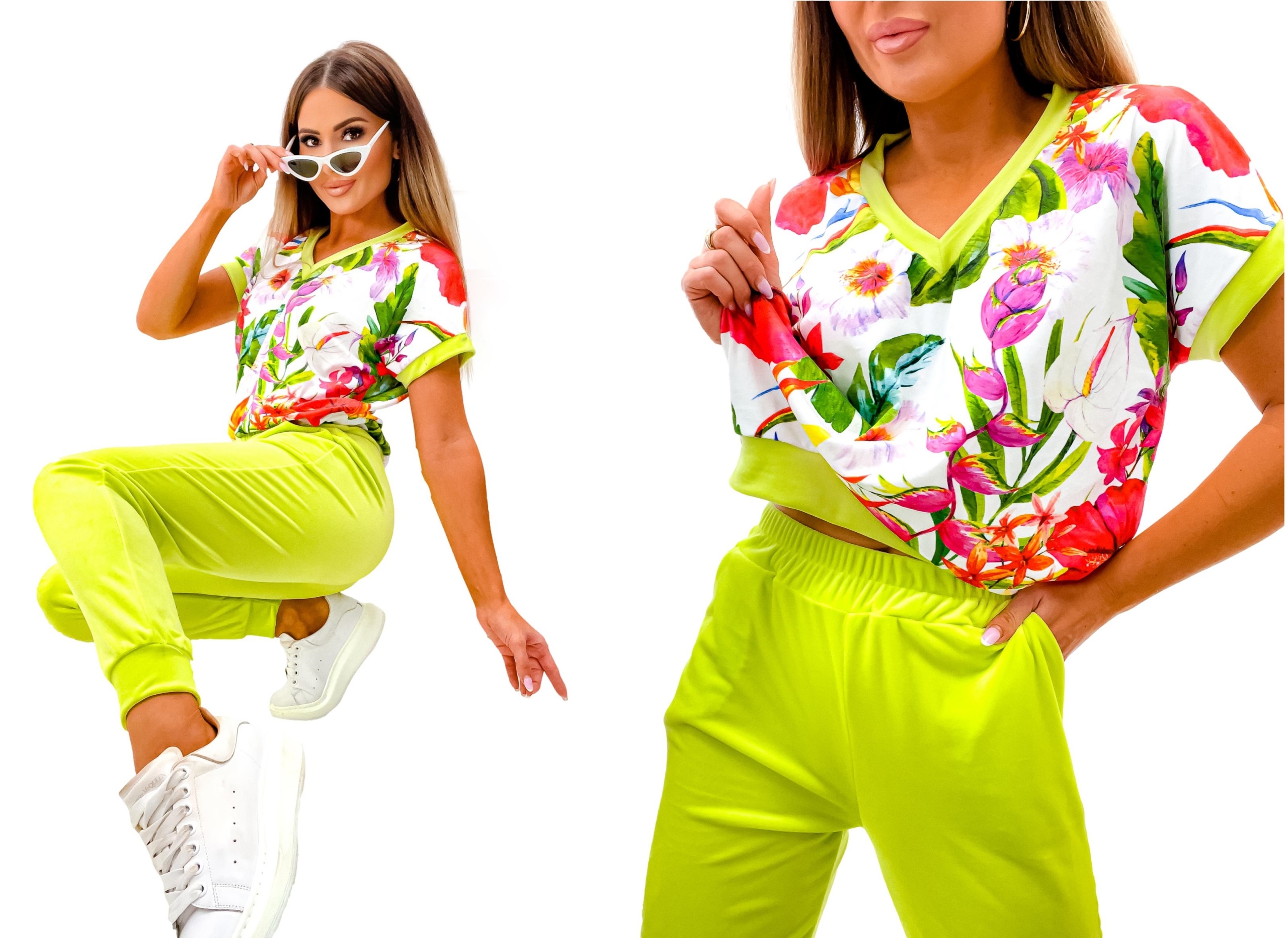 

Welurowy Komplet Dresowy Jungle Polski Produkt