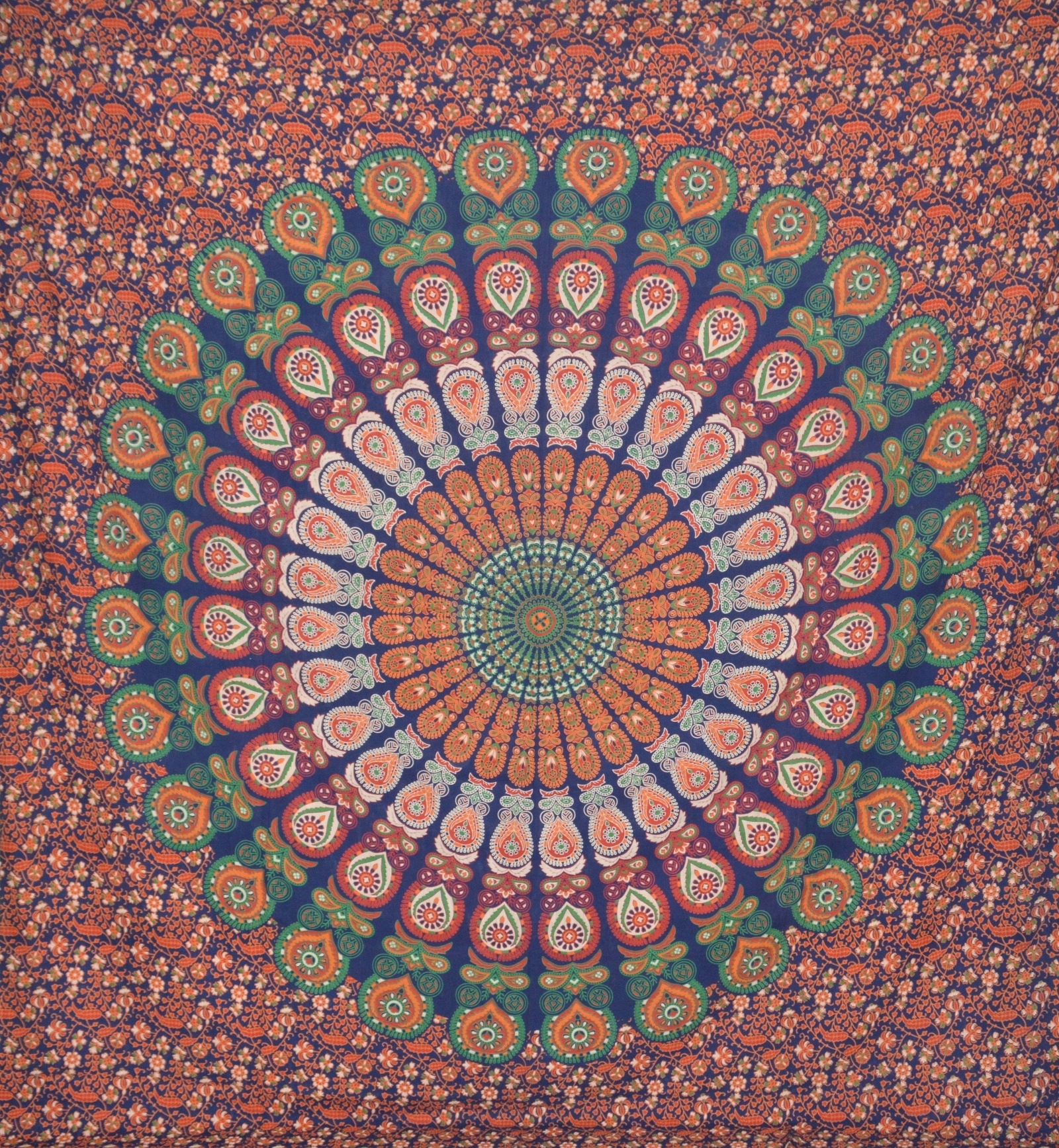 

Indyjska Narzuta XXL batik orient Mandala bawełna