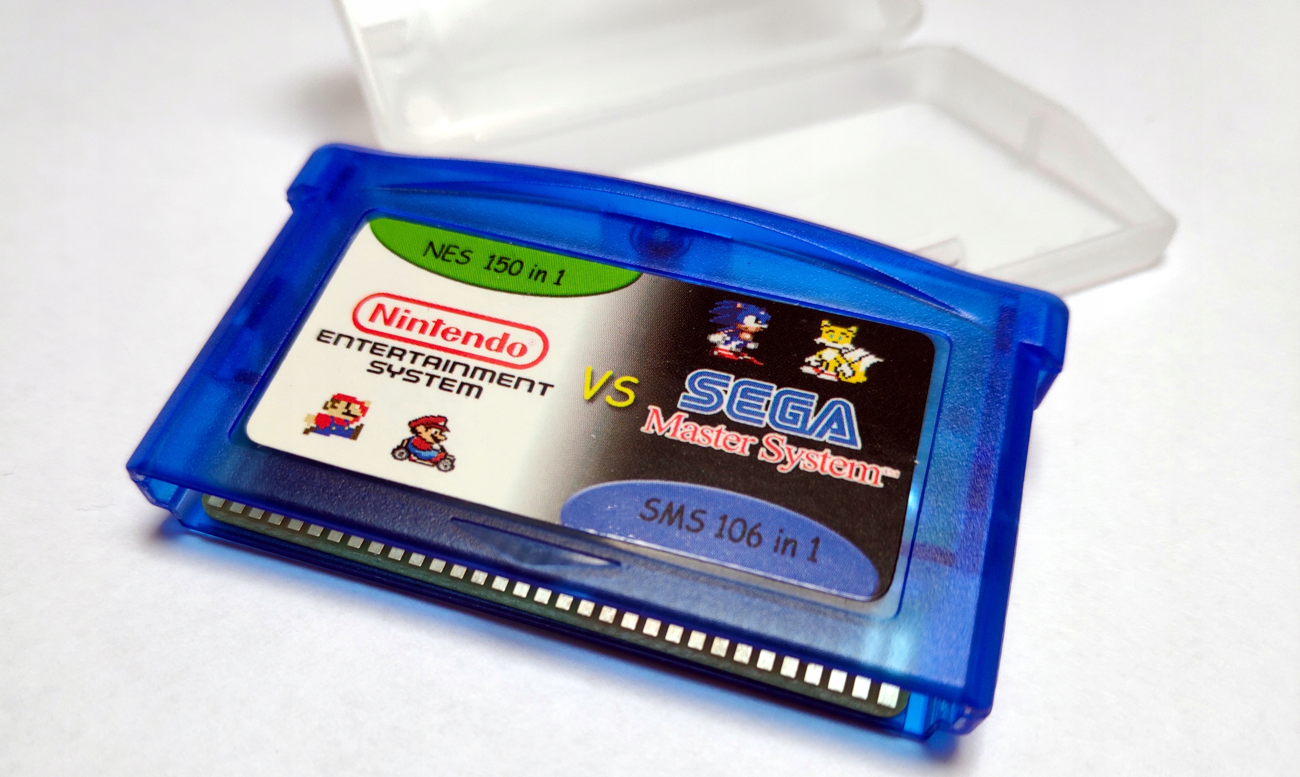 256 1 GameBoy Advance GBA Mario hry na NES SEGA