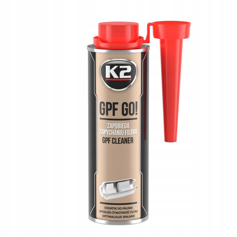K2 Gpf Go! Dodatek do paliwa chroni filtr Gpf 250ML