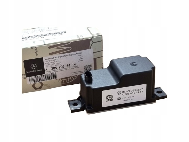 NOWY MODUŁ STEROWNIK BATERIA POMOCNICZA KONWERTER MERCEDES A2059053414