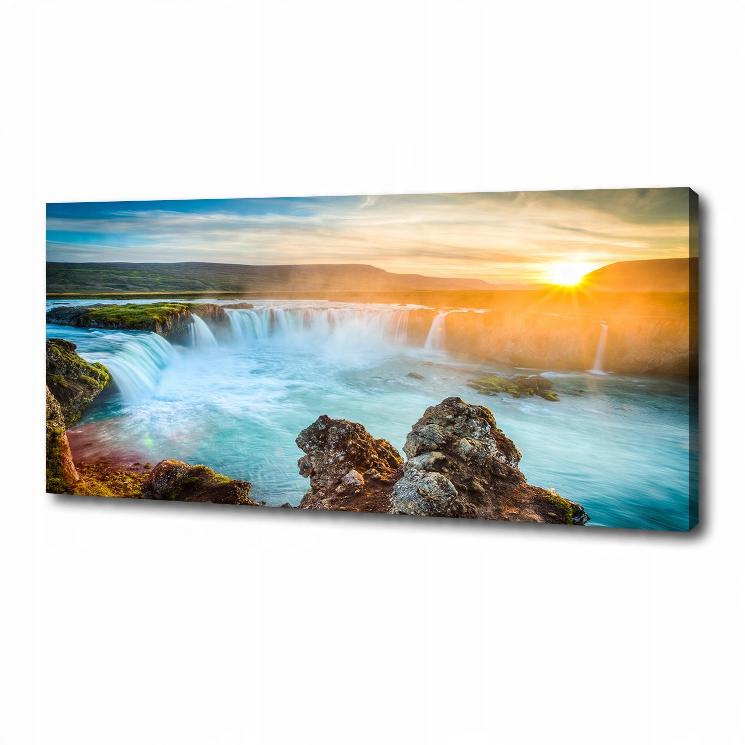

Foto obraz canvas na ścianę Wodospad 125x50 cm