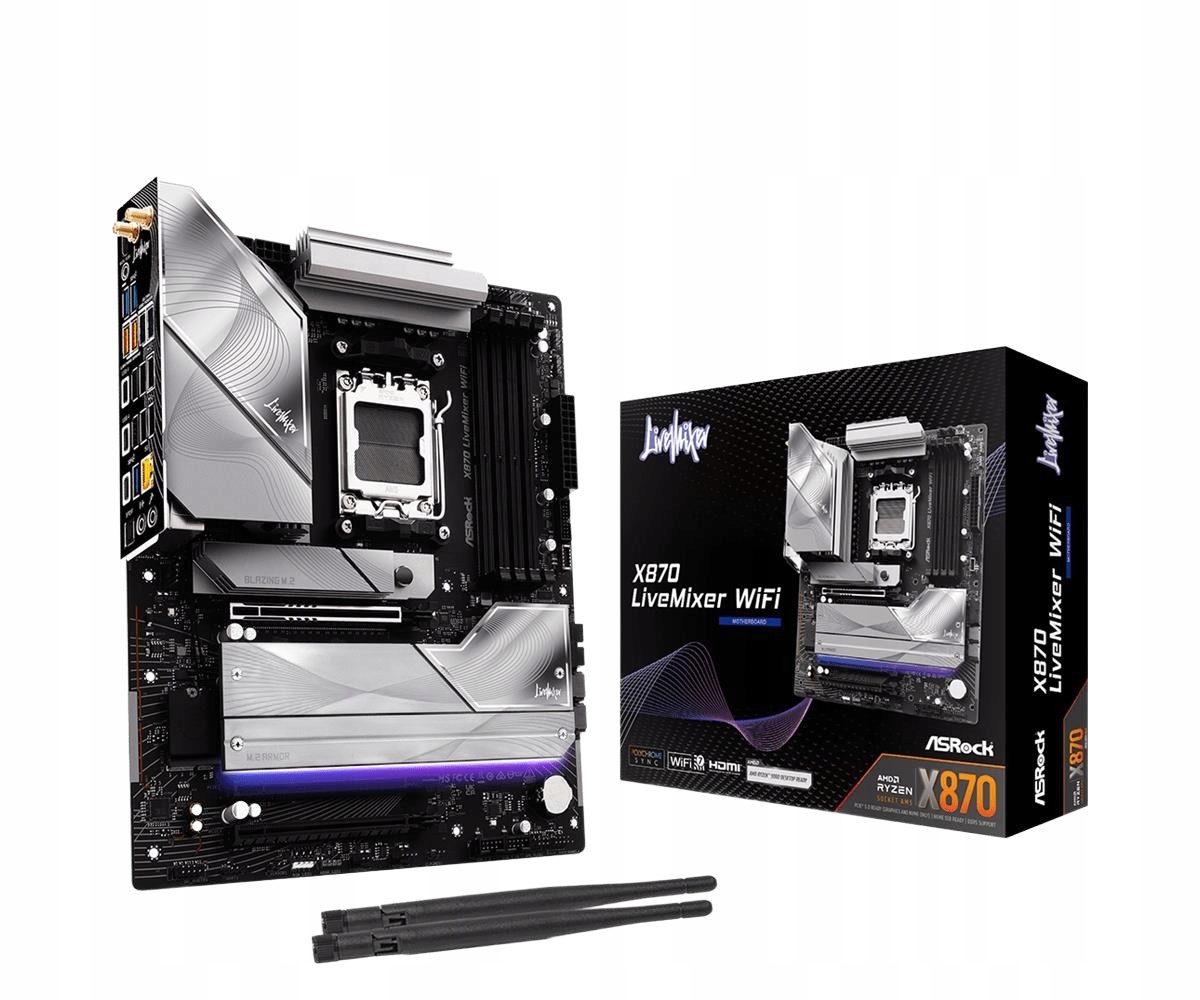 Płyta główna ASRock X870 LiveMixer WiFi