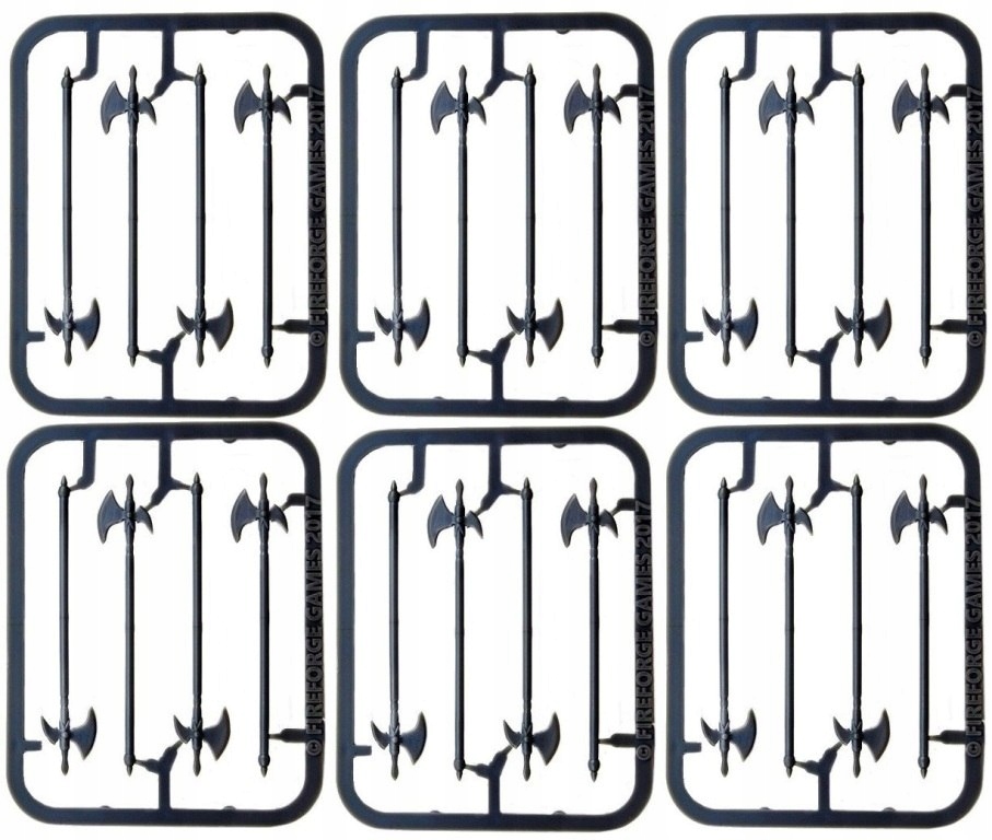 Halbards - halabarda halabardy 24 szt. 5cm