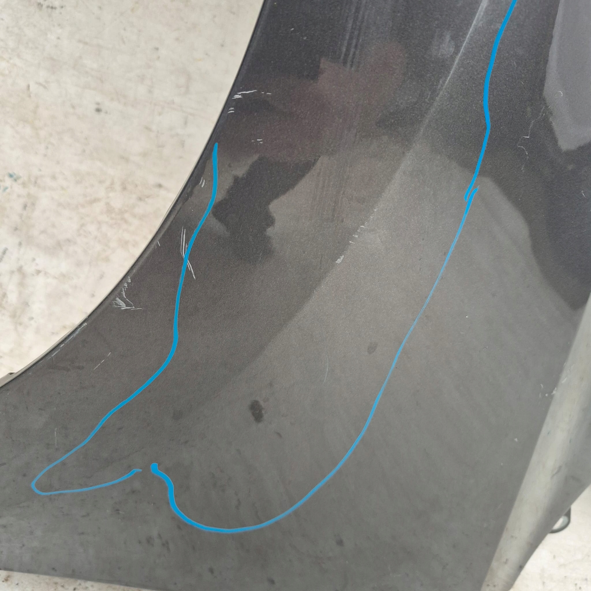 VW POLO V 5 6R 6C 09-17 fender front front left