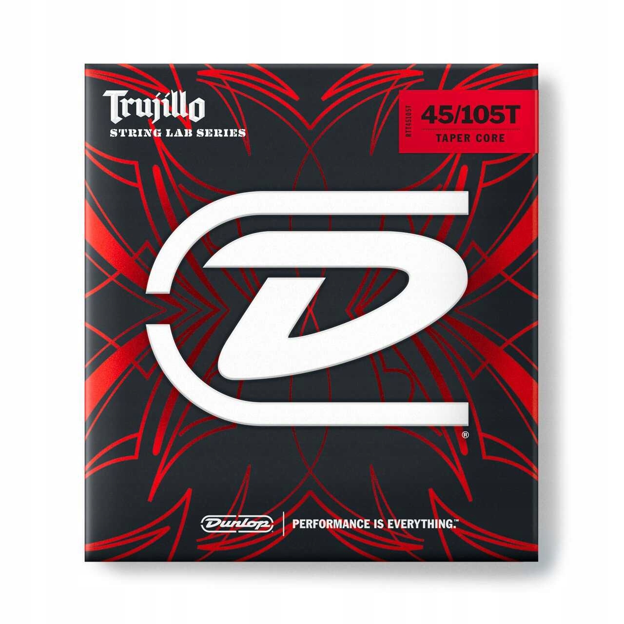 Struny Dunlop Robert Trujillo Stainless Steel Tappered 45-105 (RTT45105T)