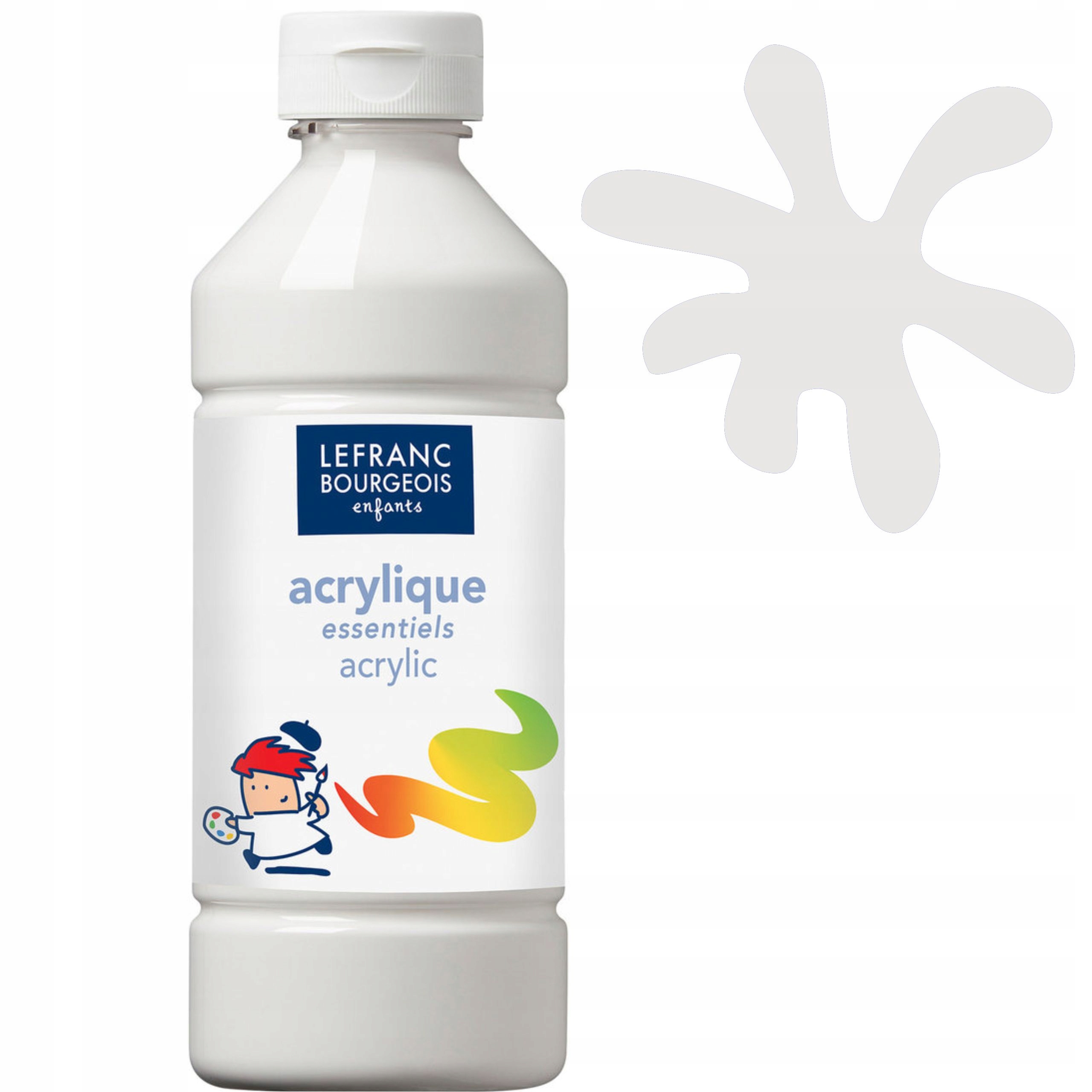 

Farba akrylowa dla dzieci kreatywna 500ml biała