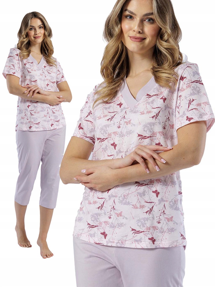 Leveza Gaja – klasické, ale unikátní dámské bavlněné pyžamo M