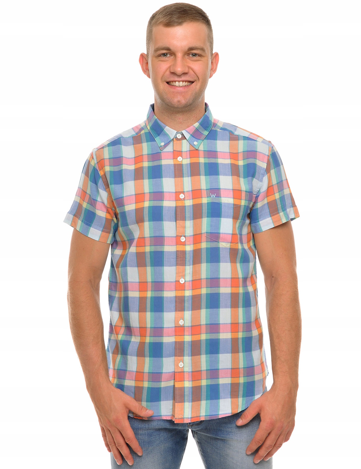 Wrangler košile Regular colorful 1PKT Button Down S