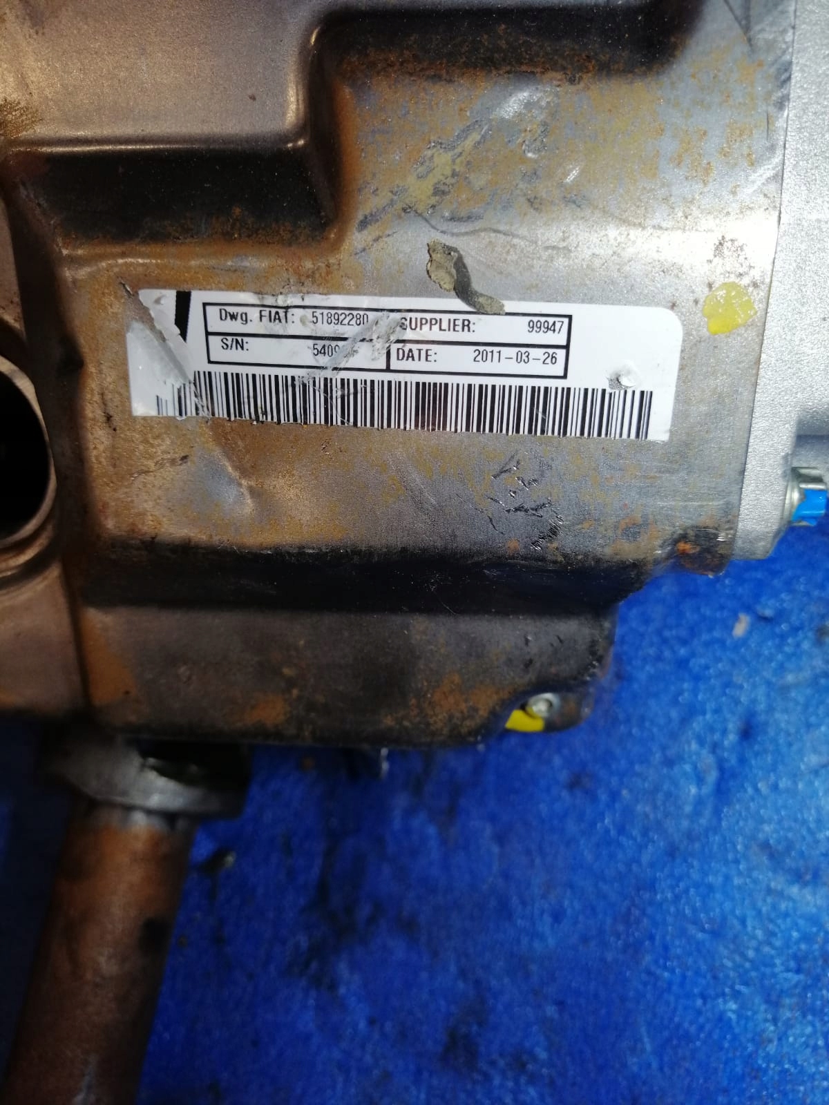 Colonne de direction Direction assistée 26117861 14F FIAT 500 L