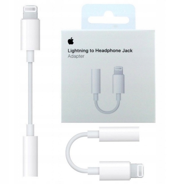 Adaptér Apple MMX62ZM/A blisterLightning na 3,5 mm jack