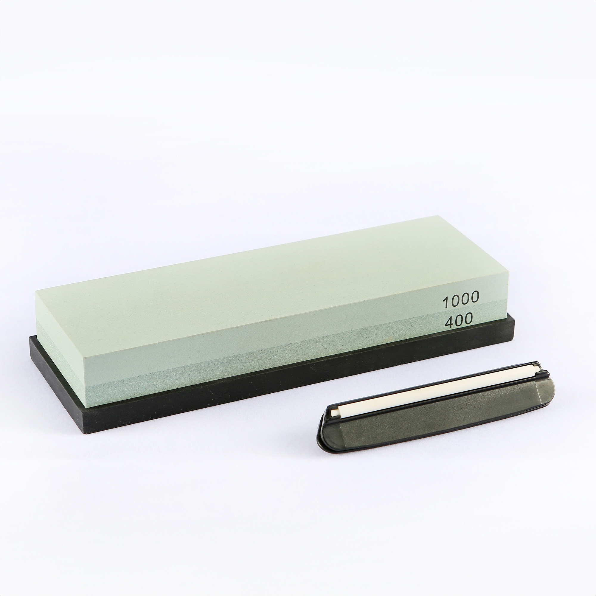 OSTRZAŁKA PODWÓJNY KAMIEŃ SZLIFIERSKI OSEŁKA DO OSTRZENIA + PROWADNICA