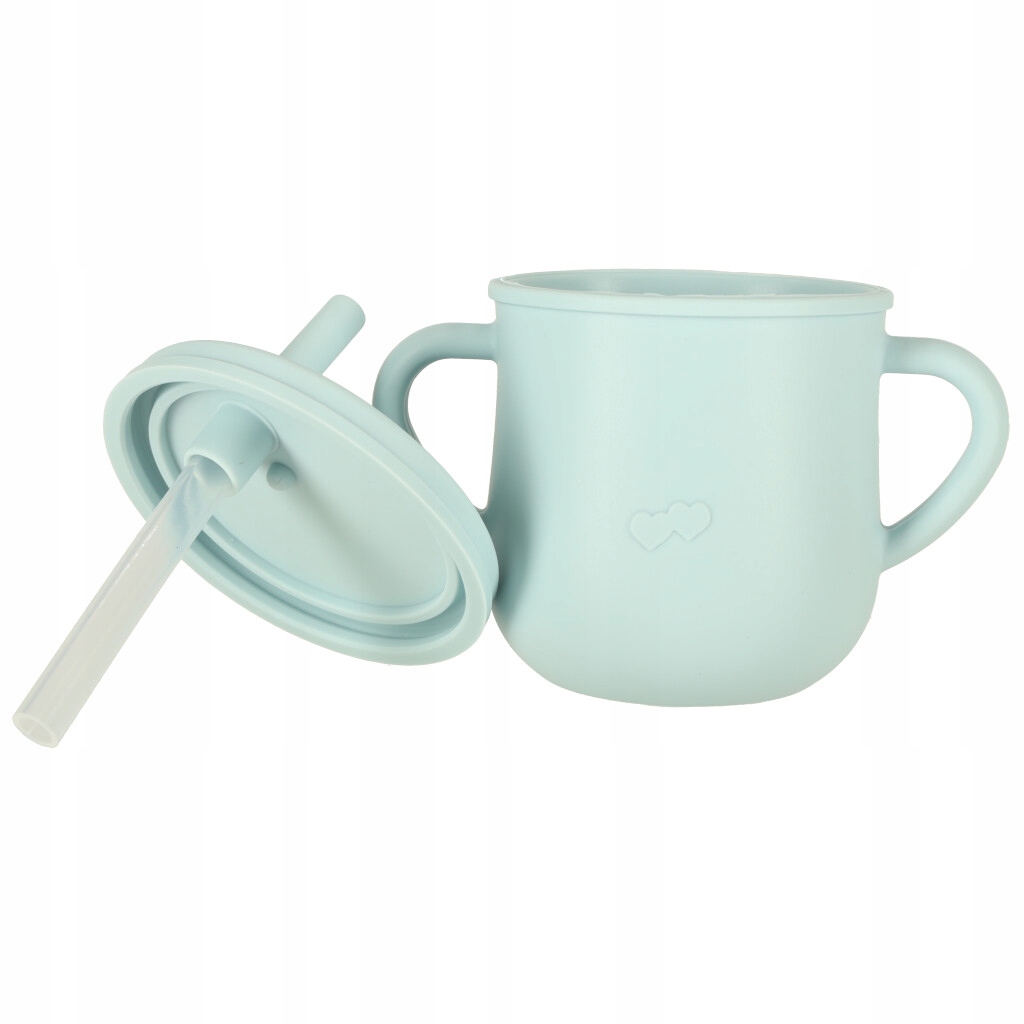 Zestaw naczyń silikonowych Ikonka KX4526 9 elementów Kolor niebieski