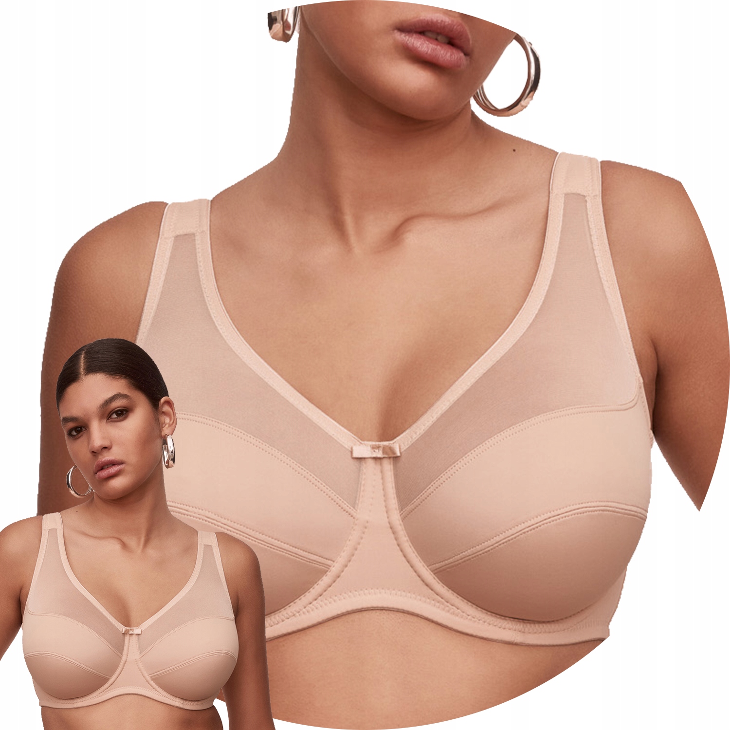 Alles Havana Biustonosz Miękki Soft beżowy 85G