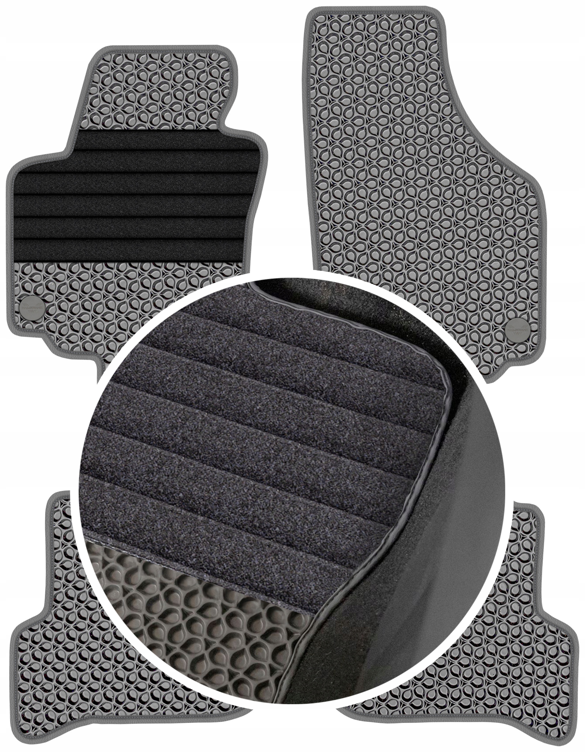 Seat Altea XL 2006-2015 Gumové rohože do auta Eva Eternity