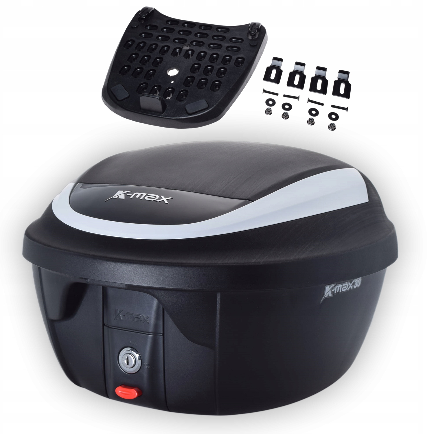 Centrálny Kufer K-max 30L Na Prilbu 46x44,6x33,5 S Montážnou Doskou