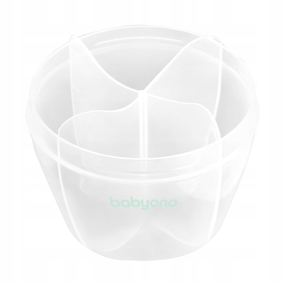 BABYONO POJEMNIK DOZOWNIK MODYFIKOWANE MLEKO W PROSZKU POKARM 4 KOMORY 1022 Kod producenta 1022