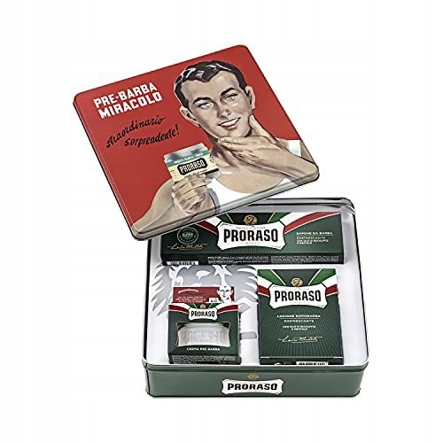 Proraso Klasická Sada Na Holení Zelená