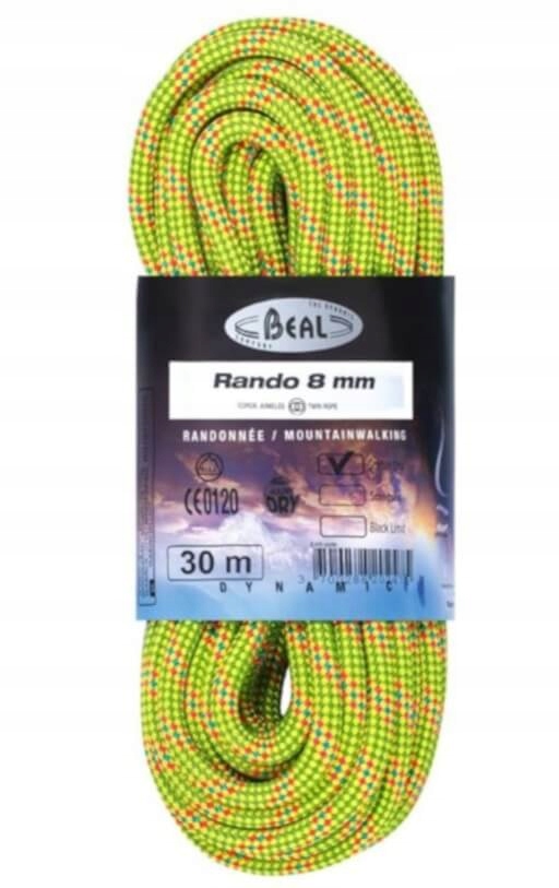 Dynamické turistické lano Rando Beal