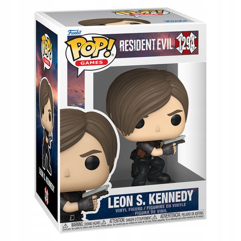 Sběratelská figurka Funko Pop! #1294 Leon Kennedy – Resident Evil