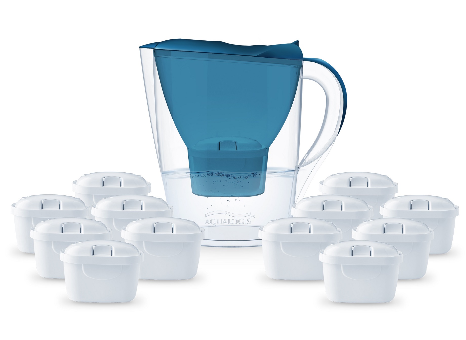 Filtrační Konvice Aqualogis Harmony 12 filtračních vložek