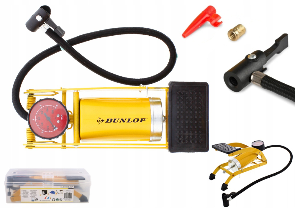 POMPKA SAMOCHODOWA ROWEROWA DUNLOP CIŚNIENIOMIERZ EAN (GTIN) 6193772552267