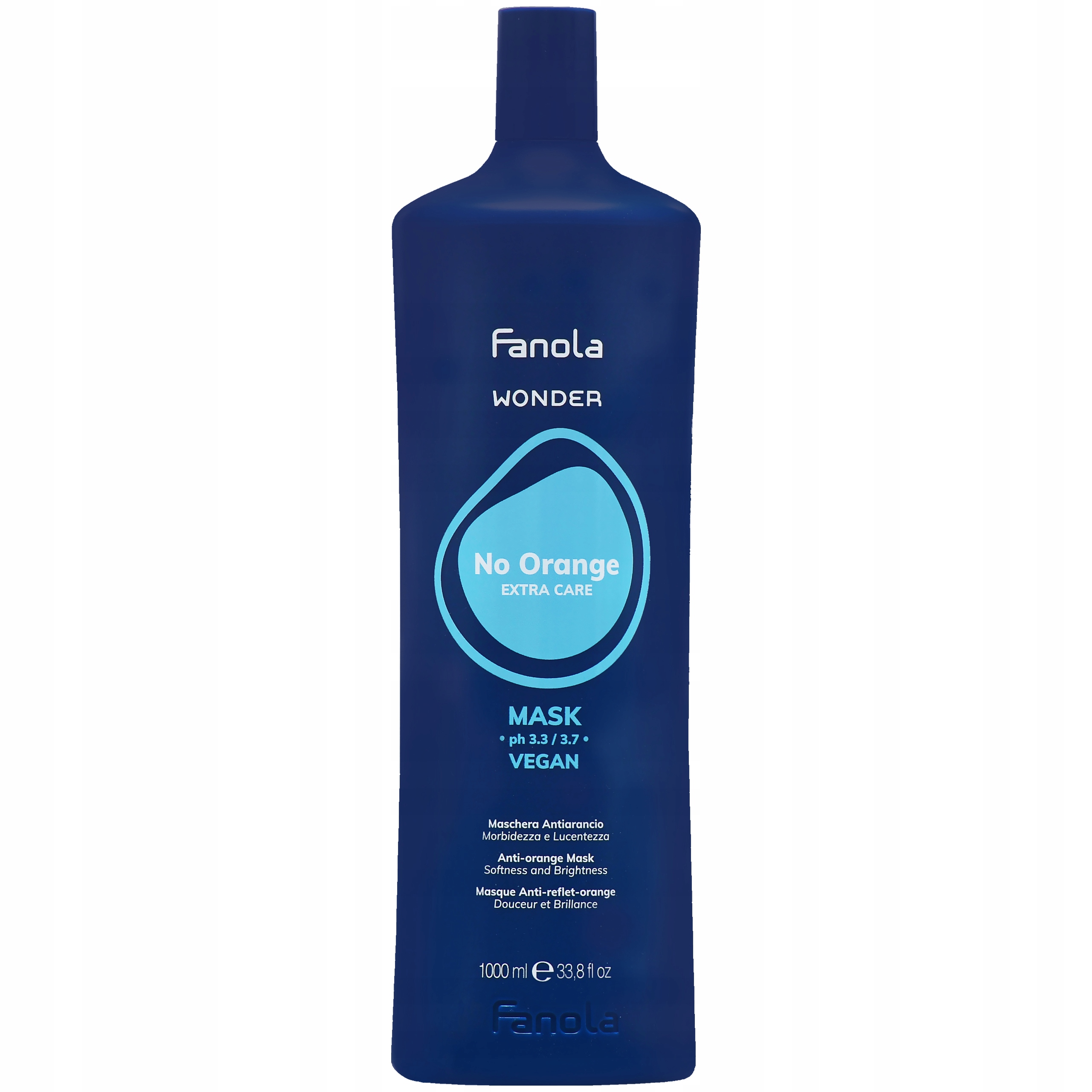 Fanola Wonder No Orange maska do ciemnych i farbowanych włosów 1000 ml
