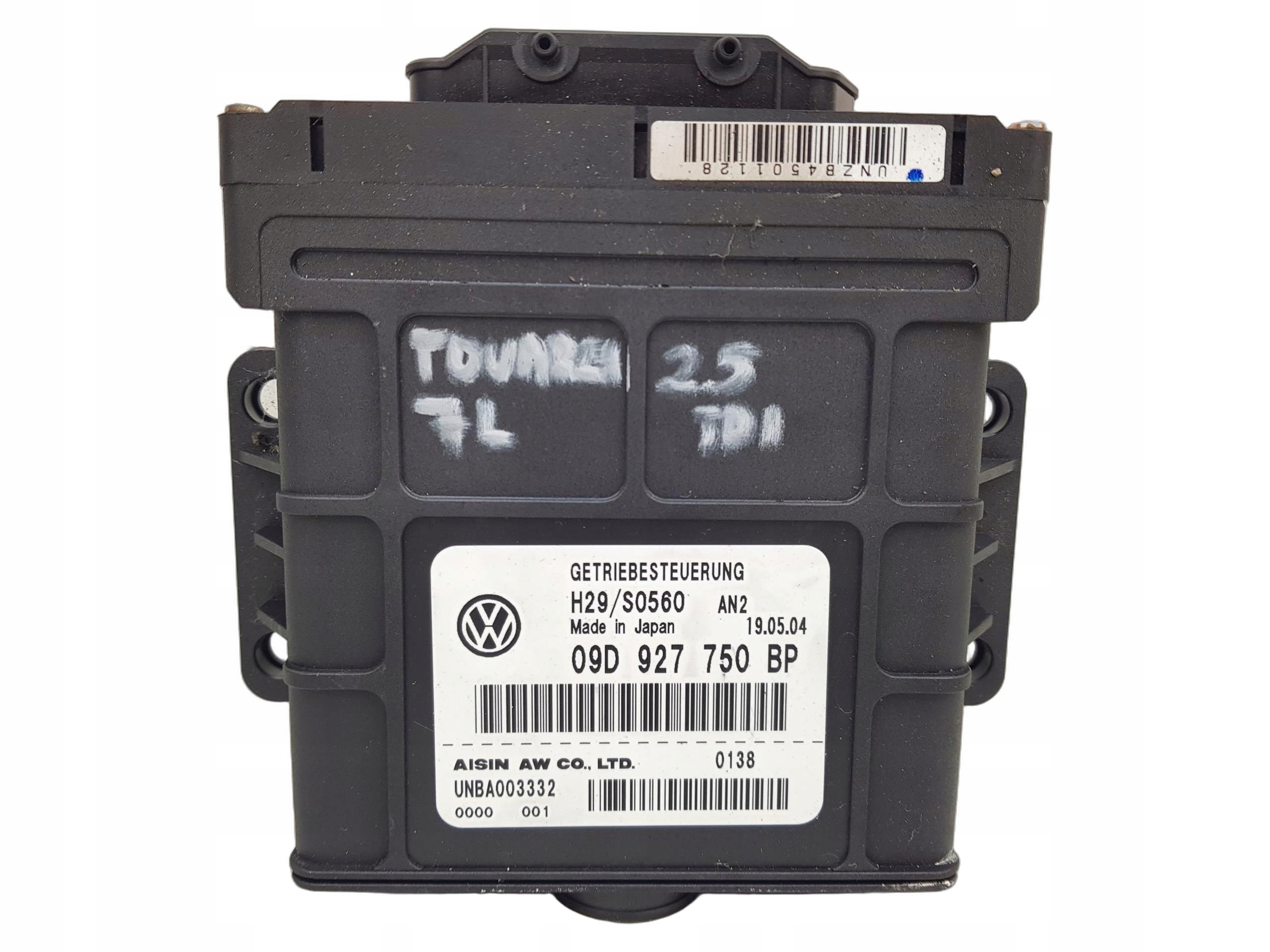 Computer Bedienteil Getriebe VW TOUAREG 7L 09D927750BP