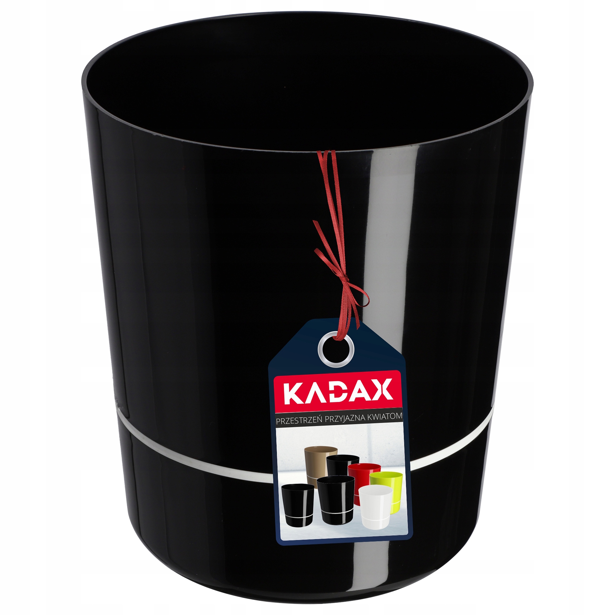 Květináč Obal Na Květináč 25 cm Dvoudílný Na Rostliny Záhon Černý