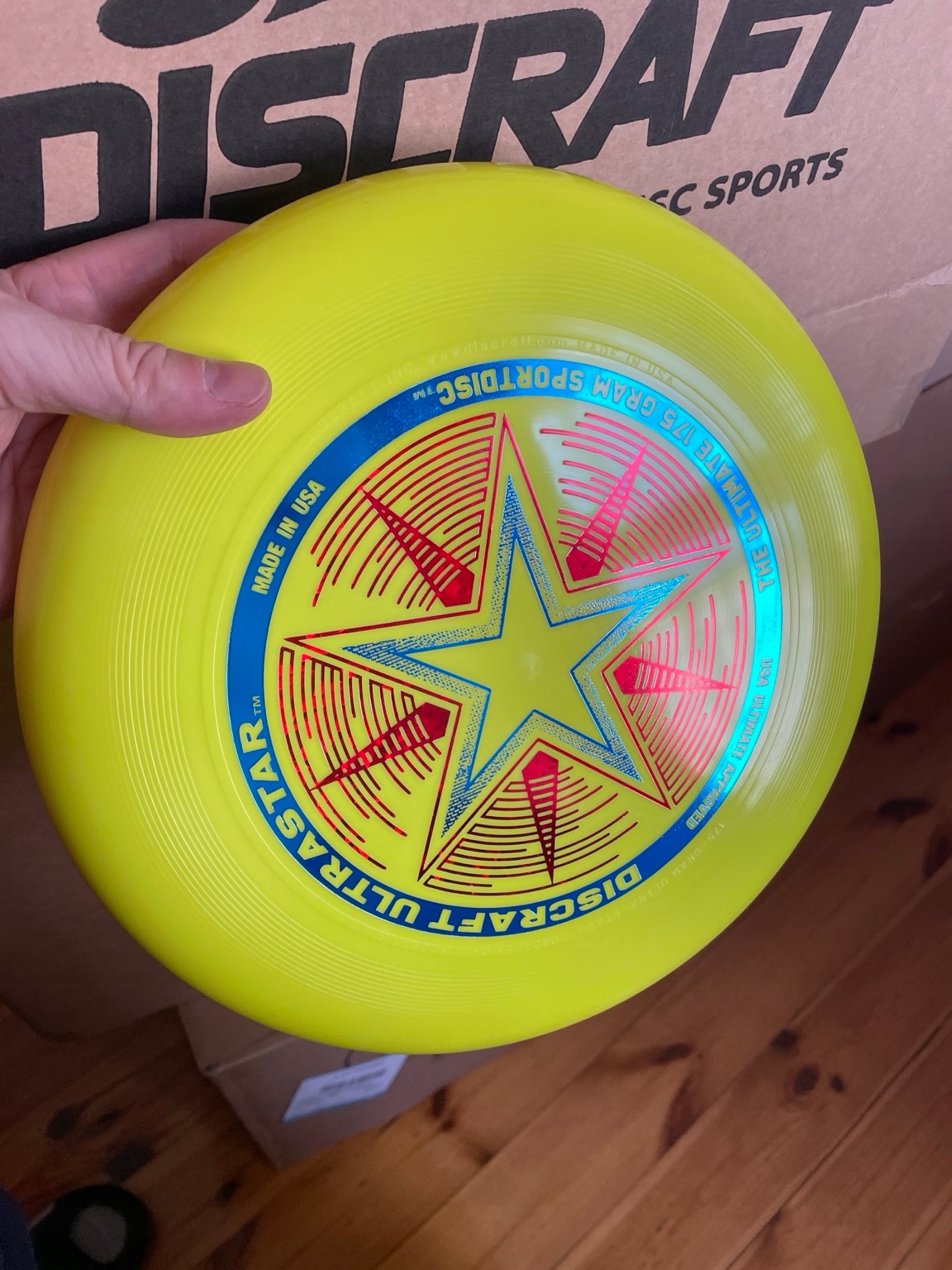 Discraft Ultra-Star 175 g dysk Ultimate Frisbee Marka Discraft