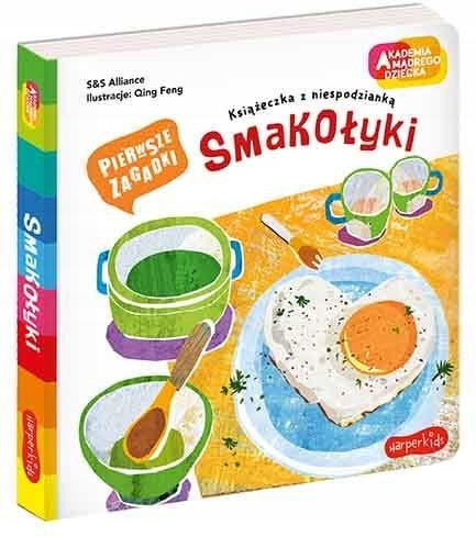 

Pierwsze Zagadki Smakołyki Książka Harper Kids