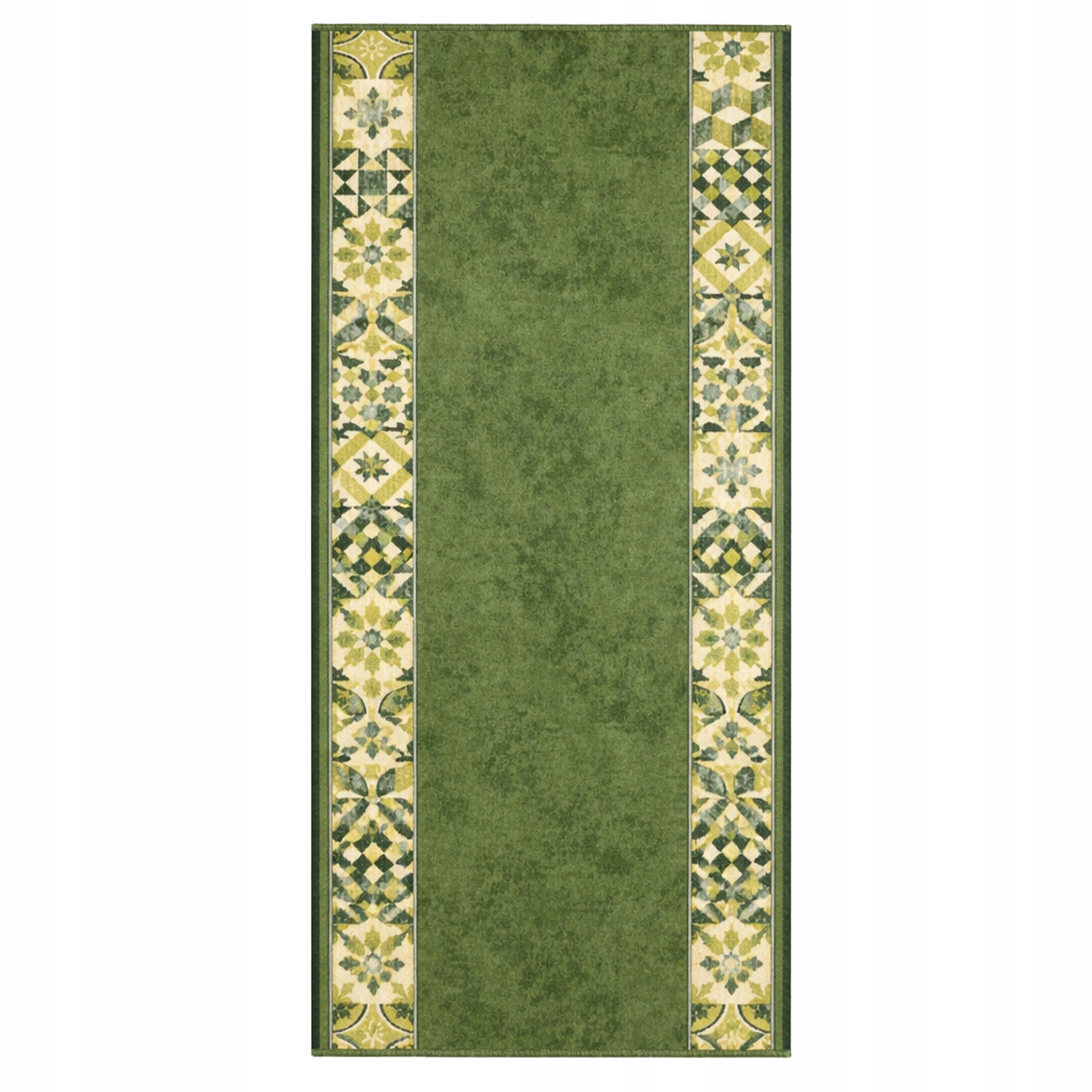 Koberec Loma Green 80X220 CM Protiskluzový, Odolný Polyamid